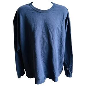 Champion Navy Crewneck Sweatshirt 4XL Retro Fit Classic Athletic